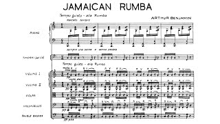 Video thumbnail of "[Full Score] Arthur Benjamin - Jamaican Rumba (for orchestra)"