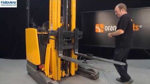 How to install haloview wireless backup camera on your forklift