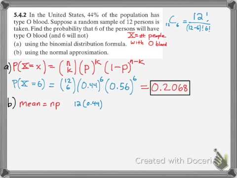 Binomial Distribution and