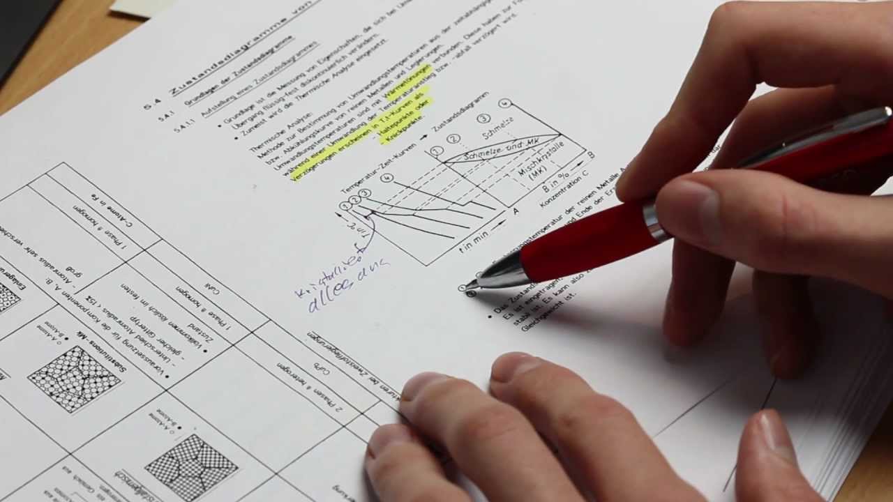 ASMR - studying (German Whisper)