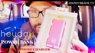 heyday Power Bank unboxing and review LIVE 10/20/19
