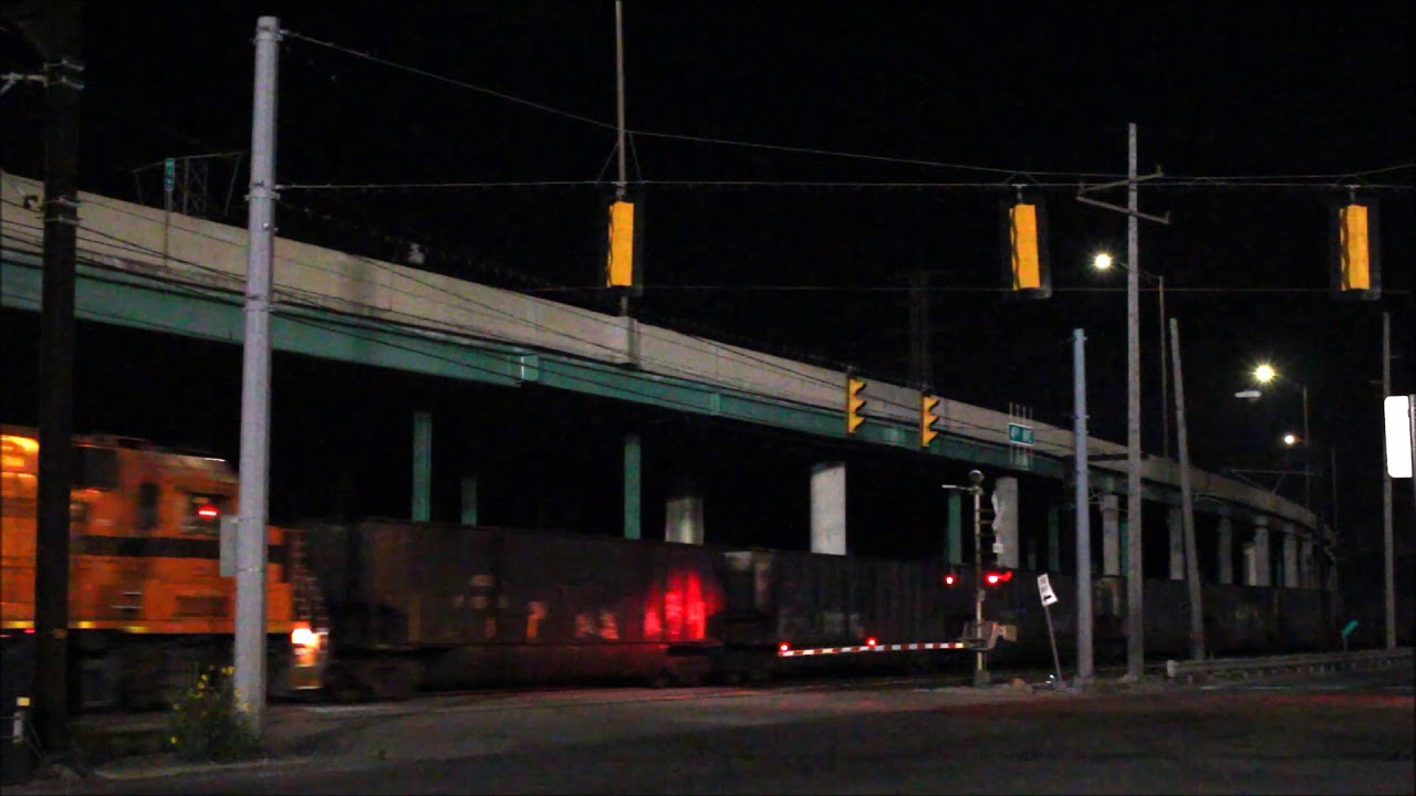 Railfanning Gary, Indiana at night
