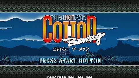 Saturn Longplay [125] Cotton Boomerang (JP)