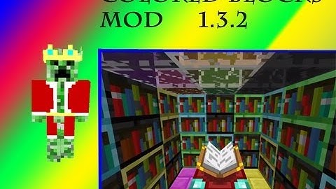 Minecraft - 1.3.2 Colored Blocks Mod Spotlight