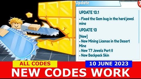 *NEW UPDATE CODES* [UPD 13] Clicker Mining Simulator ROBLOX | ALL CODES | 10 JUNE 2023