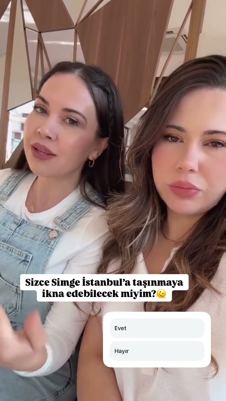 Sizce Simge İstanbul'a taşınmaya ikna edebilecek miyim ❤️