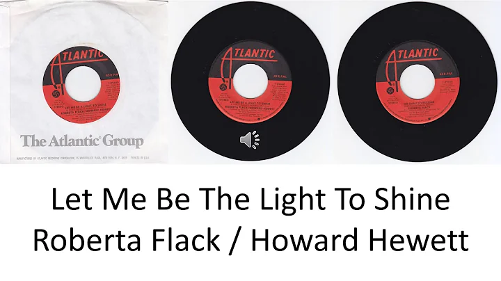 Roberta Flack / Howard Hewett - Let Me Be A Light ...