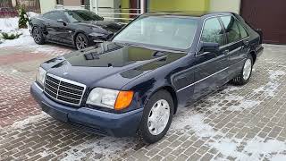 #Mercedes-Benz, #500SE, #W140, 1991 год выпуска, 82 тыс. км., #дорест, #олдтаймер, #terminal60