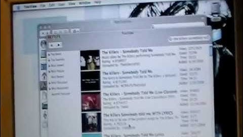 iBook G4 running Mac OS X