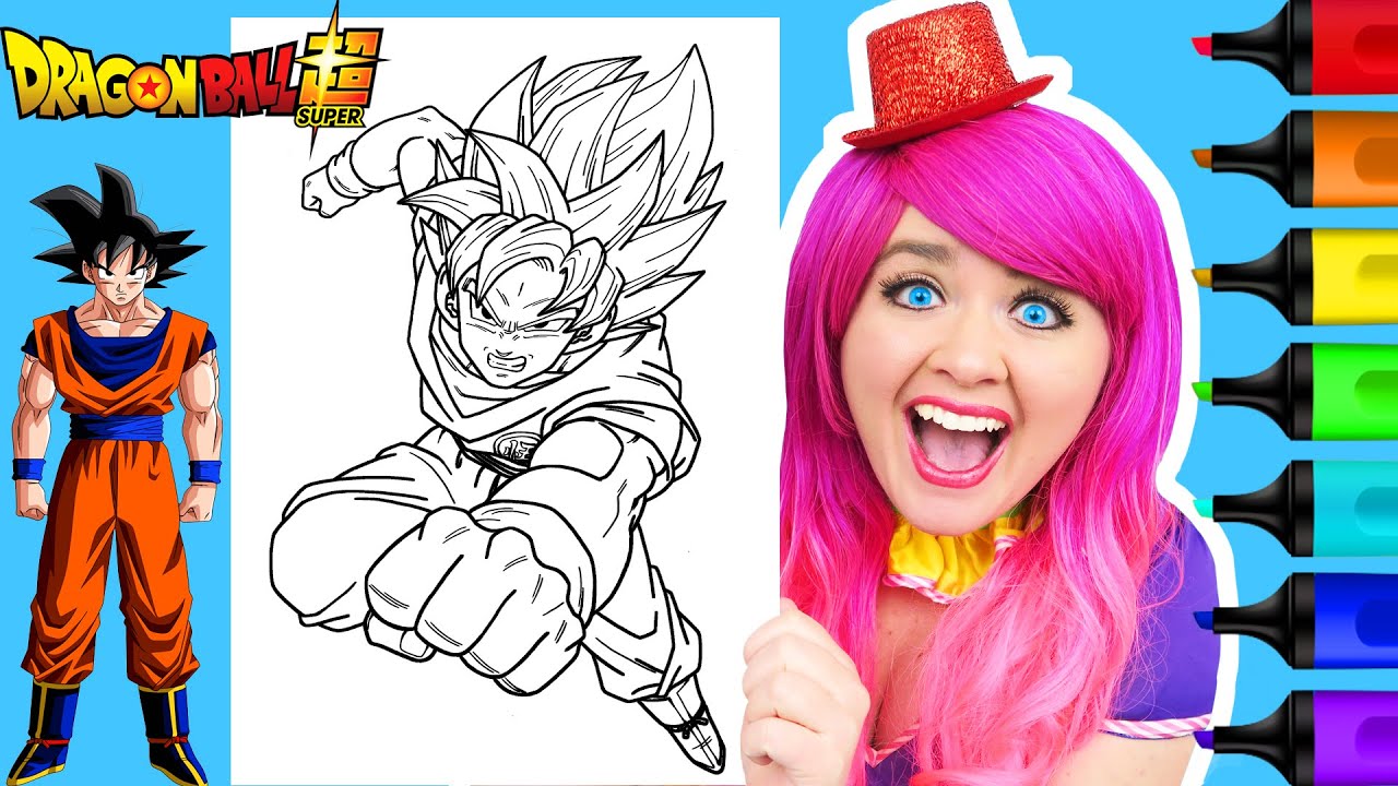 Dragon Ball Z Goku Coloring Pages - Get Coloring Pages