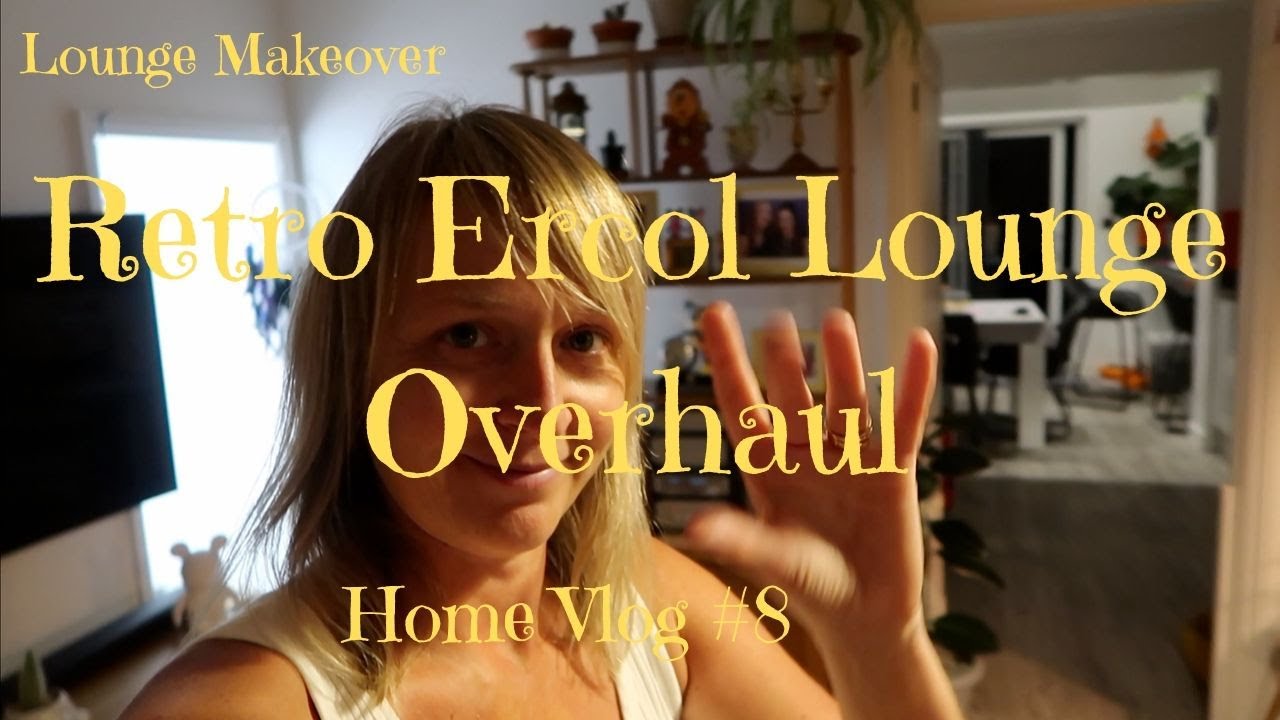 Мебель ERCOL | Преображение гостиной в стиле ретро | Сделай сам | Видеоблог