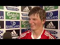 Andrey Arshavin's reaction to scoring 4 goals against Liverpool for Arsenal