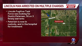 Lincoln's Fugitive Task Force arrests man for multiple charges after standoff