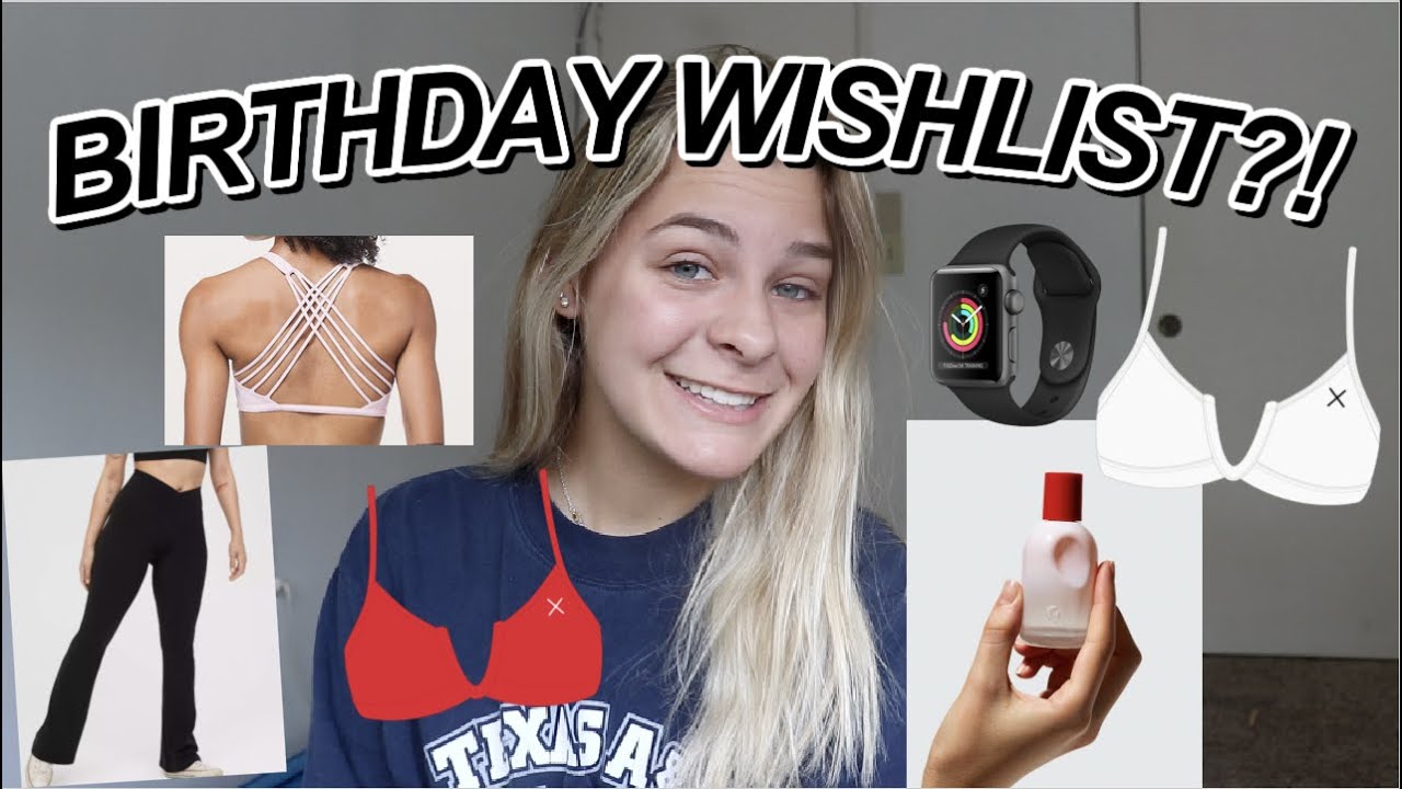 WHAT TO ASK FOR YOUR BIRTHDAY 2021 YouTube