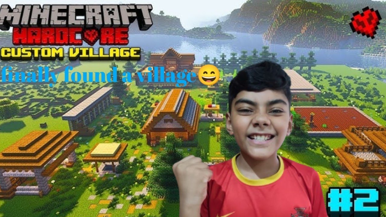 Can I found a village in Minecraft hardcore series part 2 - YouTube