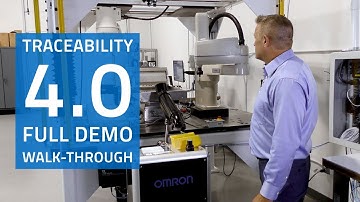 Traceability 4.0 Full Demo Walk-through From OMRON