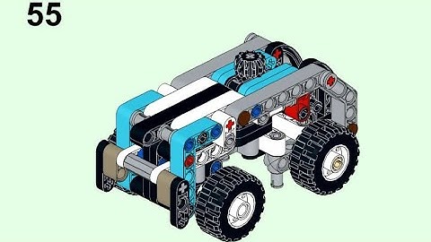 LEGO® 42133 Alternate Build - Technic Telehandler - Sherp ATV