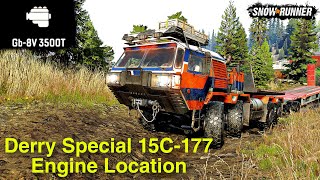 Derry Special 15C-177 Engine Location | SNOWRUNNER