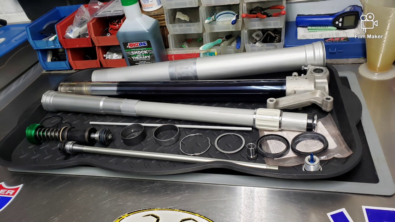 2016 KX250F SHOWA SFF Fork Service ASTMX SUSPENSION & MOTORS YouTube