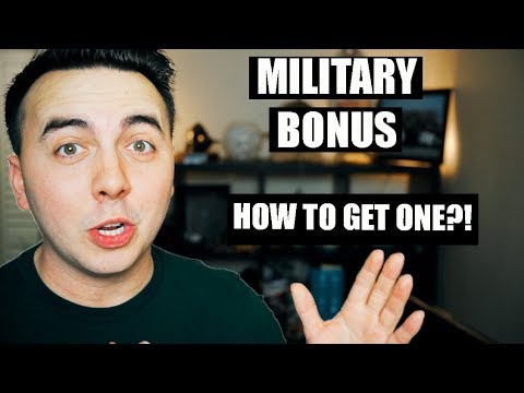 HOW TO GET A BONUS IN THE MILITARY: NAVY EDITION
