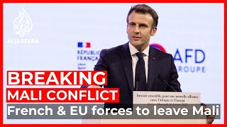 France, European allies announce military withdrawal from Mali