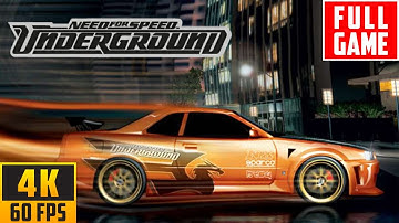 Need for Speed: Underground (2003) - Full Walkthrough Game - No Commentary (4K 60FPS)