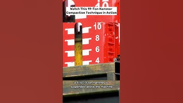 Watch This 19-Ton Hammer Compaction Technique in Action