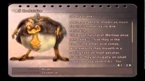 Final Fantasy XII Playthrough - Part 355a, Clan Primer: Bestiary (1/27)