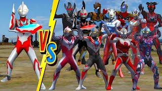 ウルトラマン RIBUT VS RIBUT DARKNESS, ULTRAMAN SUIT TARO, ZERO, ARC, BLAZAR, ORB, GEED #ウルトラマン #ultraman