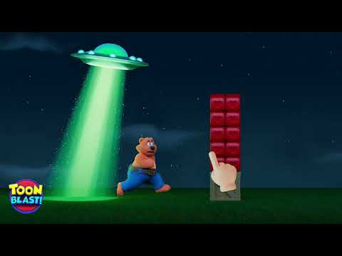 Toon Blast 3D Animation | UFO