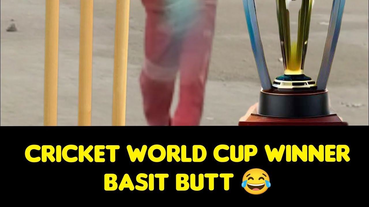 basit won 5 over world cup match 😂😂 after 1 month later vlog on YouTube ...