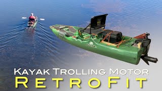 DIY Kayak Trolling Motor Retrofit ($160)