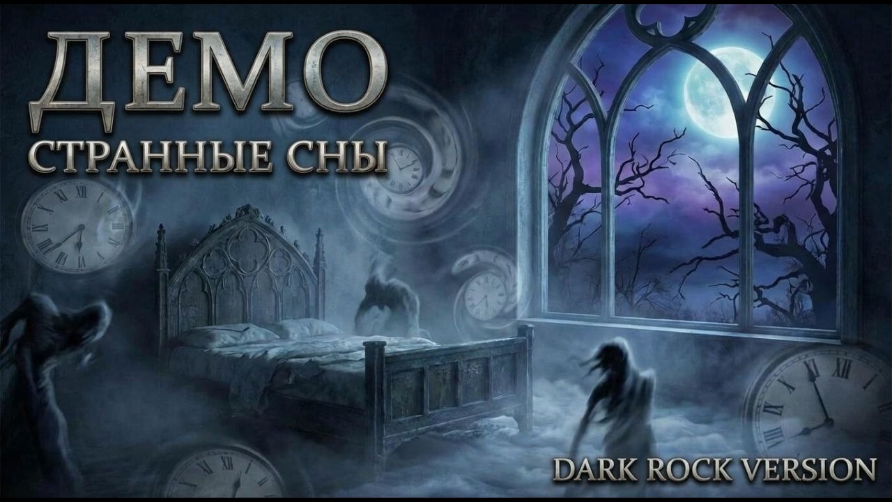 🌑 Демо – Странные сны (AI Cover) | DARK ROCK VERSION