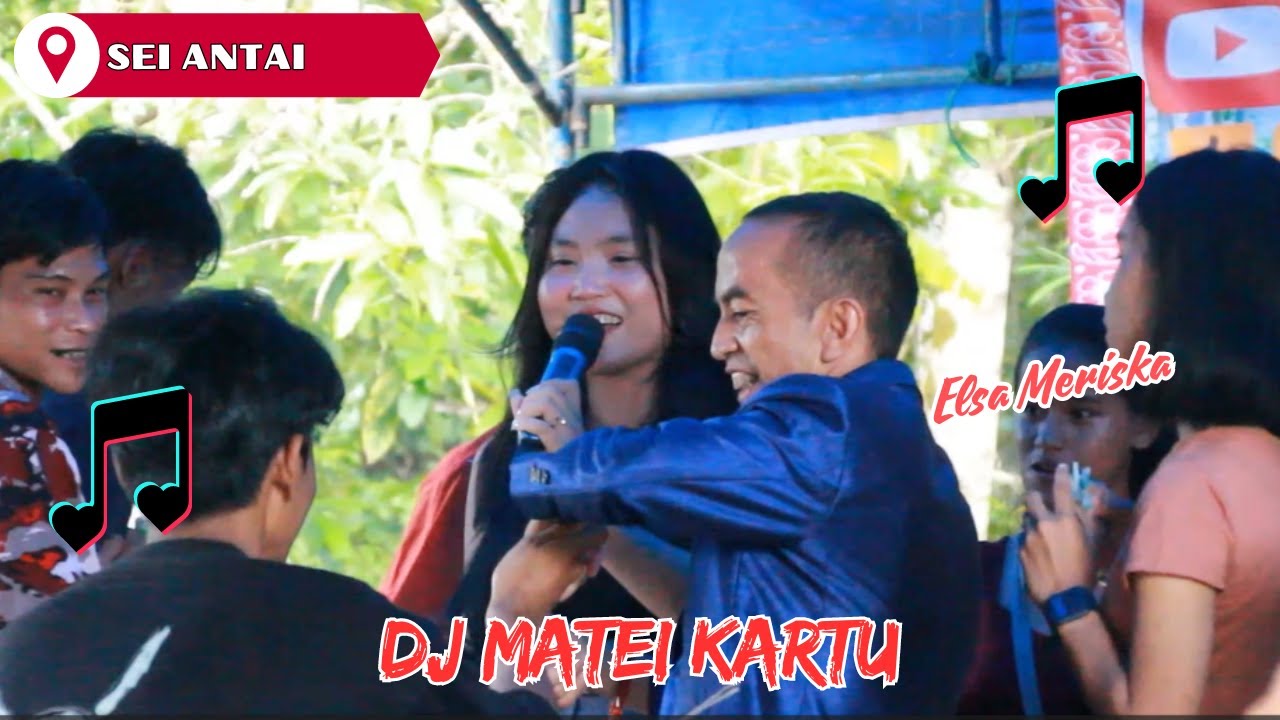 HEBOH SAWERAN II DJ MATEI KARTU II VOC ELSA MERISKA II THE WEDDING UNO & SISKA II DESA SEI ANTAI