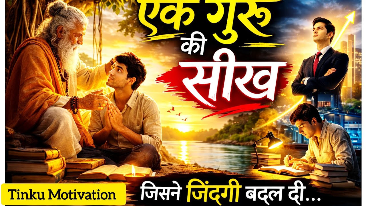 गुरु की सीख जिसने पूरी जिंदगी बदल दी #motivation #video 