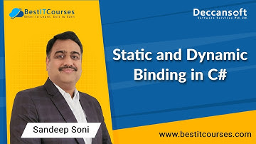 C# Language Tutorial | Static and Dynamic Binding in C# | C# Full Course by Sandeep Soni