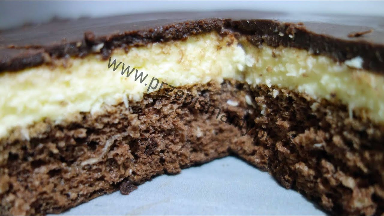 Ciasto Bounty. Kultowy baton w formie ciasta !!