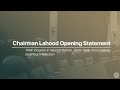 Work and Welfare Chairman LaHood Opening Statement: TANF Program In Need of Reform