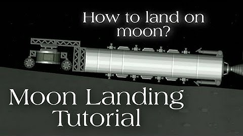 Orbiting and Moon landing tutorial | No DLC | Spaceflight Simulator