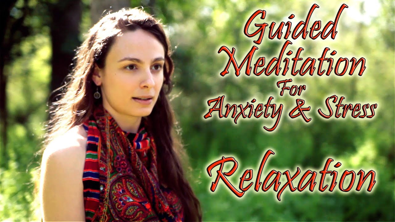 ⁣Guided Meditation For Anxiety & Stress Relief - Calming Relaxation & Breath Exercises