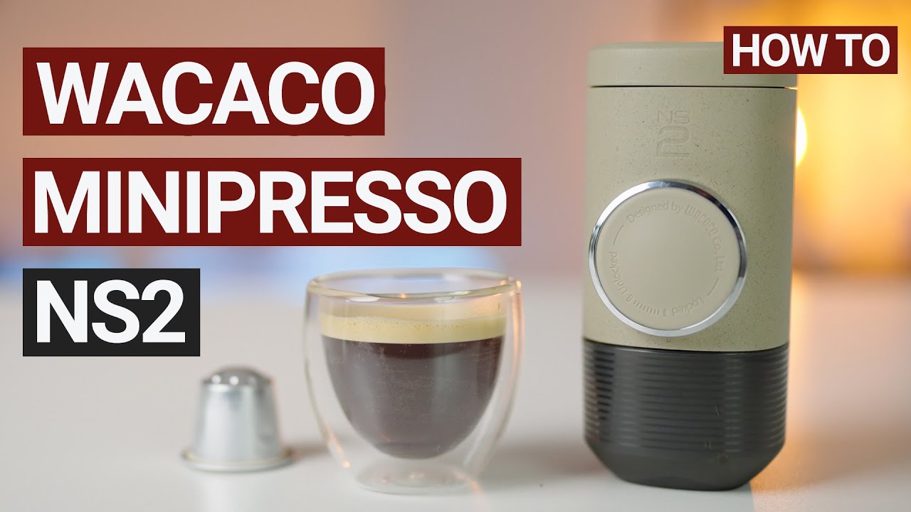 Cafetera Portátil Minipresso NS Wacaco Nespresso