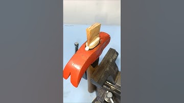 Unique Hammer Handle Attach Technique that Work Exceptionally well #shorts #diy #tips #tools