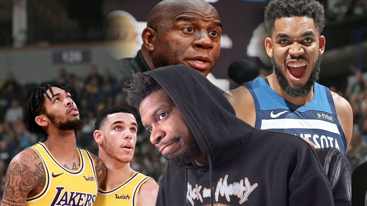 TRADE EM ALL MAGIC!! LAKERS vs TIMBERWOLVES HIGHLIGHTS