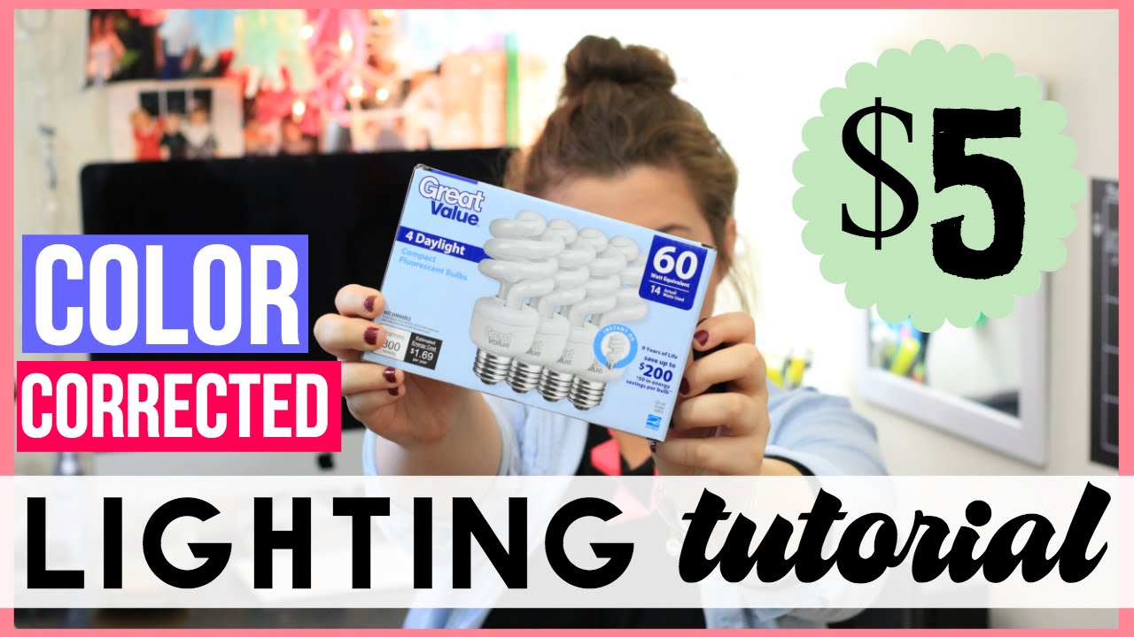 PERFECT Video Lighting for 5! YouTube