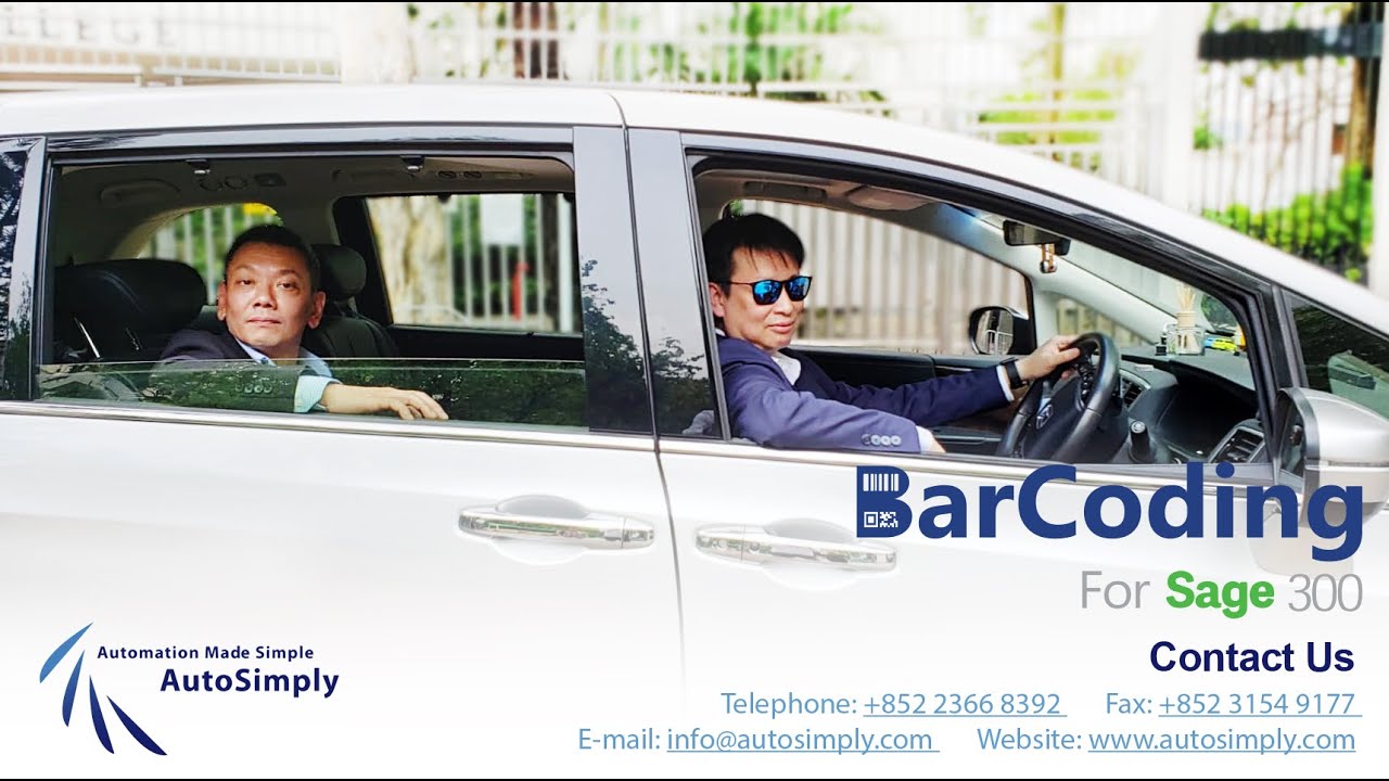 AutoSimply Barcoding For Sage 300 _ Mini movie