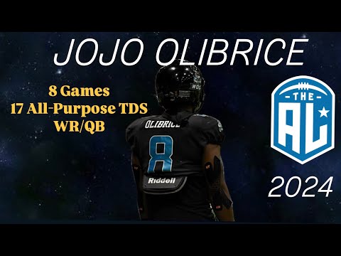 JOJO Olibrice 🔥 2024 Arena League Highlights