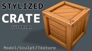 Autodesk Maya 2018 Tutorial - Simple Stylized Crate