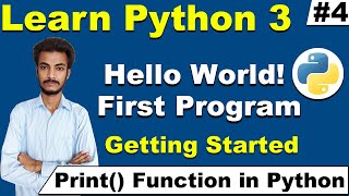 First Hello World Program in Python, How to run Python file in visual studio code, cyber warriors