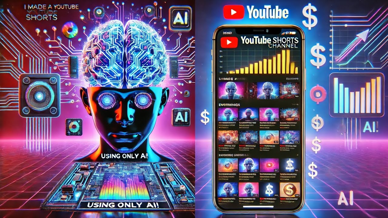 How I made a YouTube short channel using only Ai - YouTube