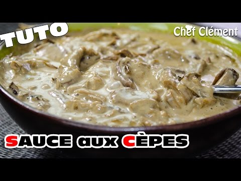 recette-facile-:-sauce-aux-cÈpes---chef-clément